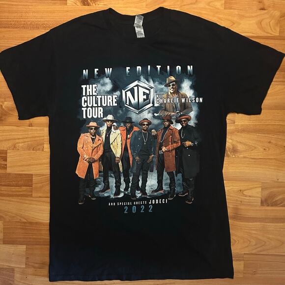 New Edition 2022 The Culture Tour T-Shirt Medium - Picture 1 of 8